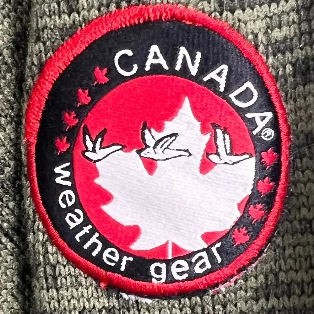 Canada Weather Gear Shirt mens XXL 1/4 button pullover mock collar front pockets